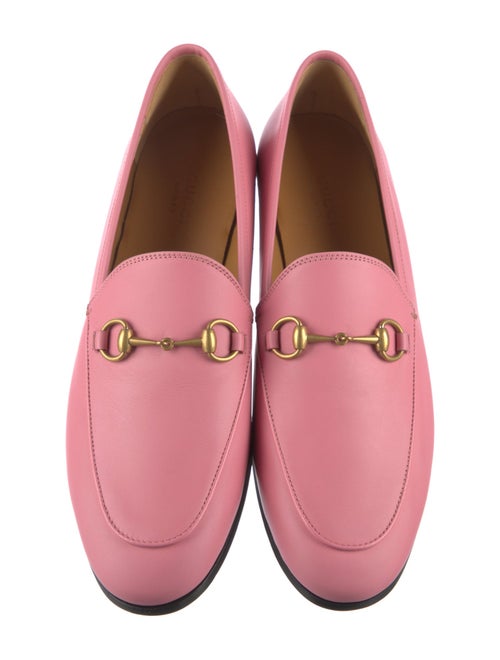 Gucci Horsebit Accent Leather Loafers