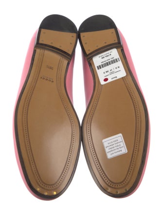 Gucci Horsebit Accent Leather Loafers