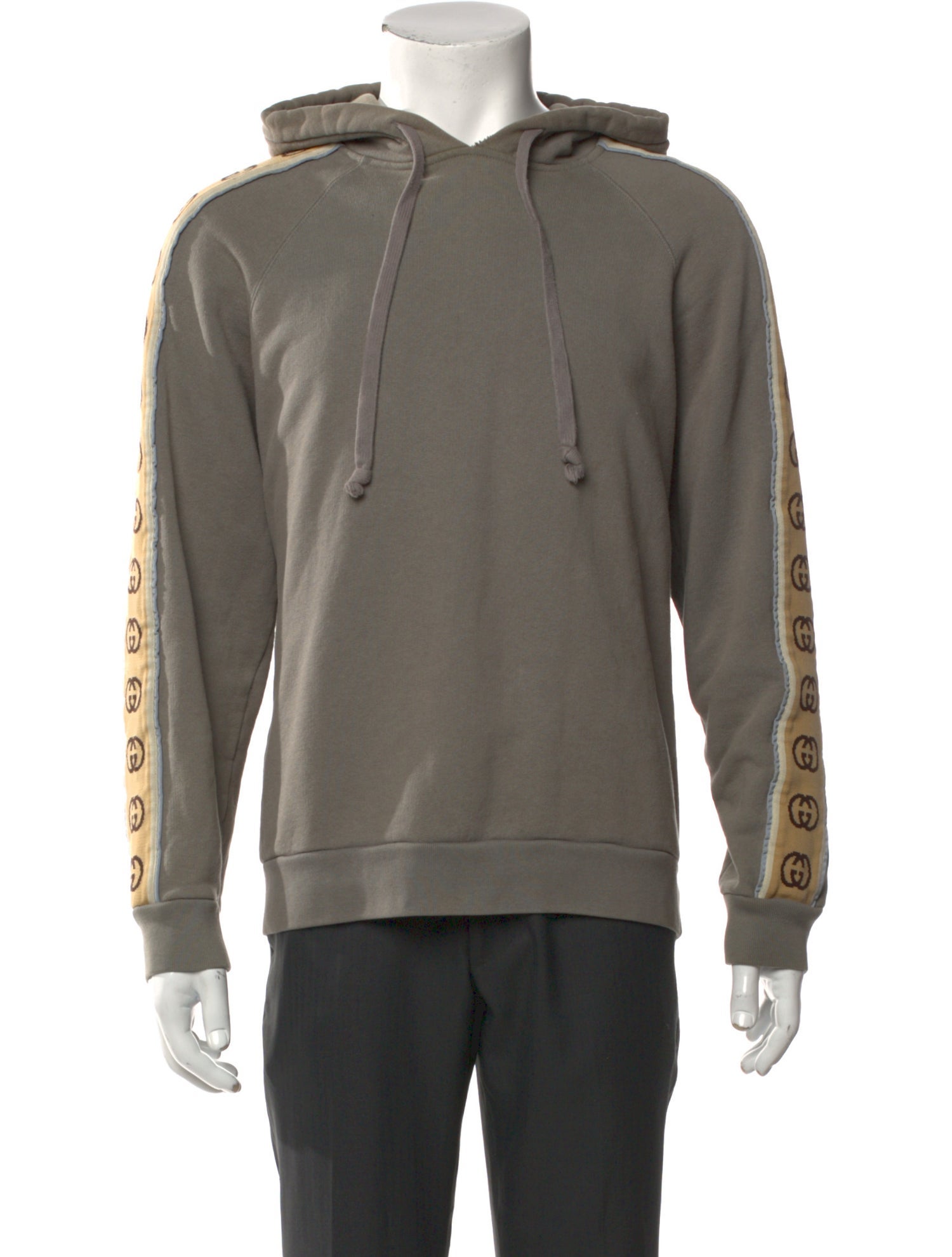 Gucci Interlocking G Logo Crew Neck Hoodie