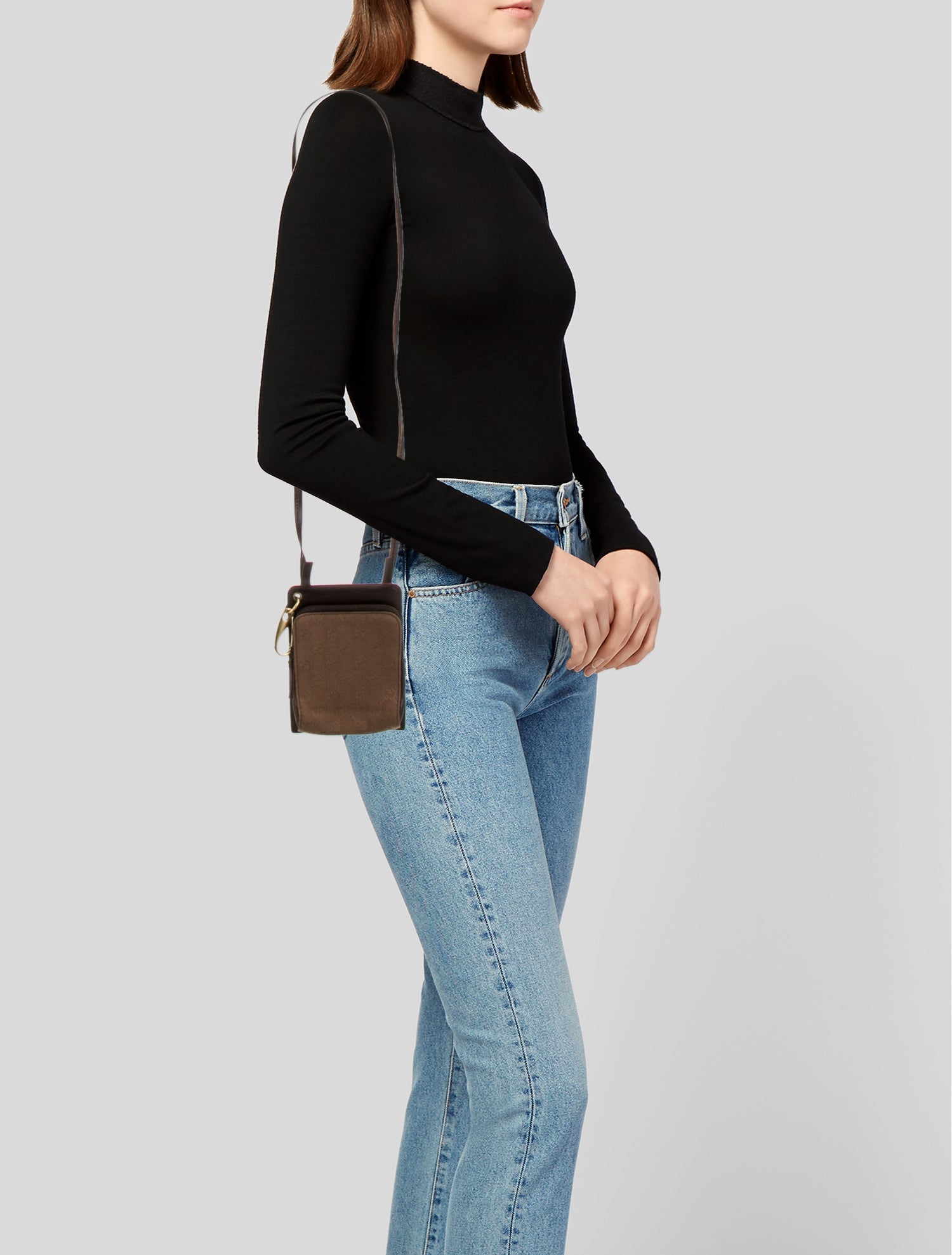 Gucci GG Canvas Messenger Bag