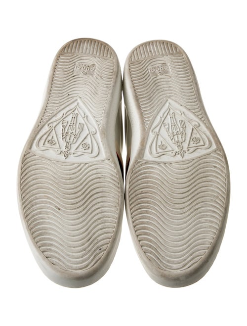 Gucci Sylvie Web Accent Leather Sneakers