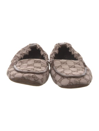 Gucci GG Canvas Canvas Ballet Flats