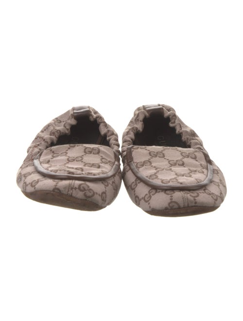 Gucci GG Canvas Canvas Ballet Flats
