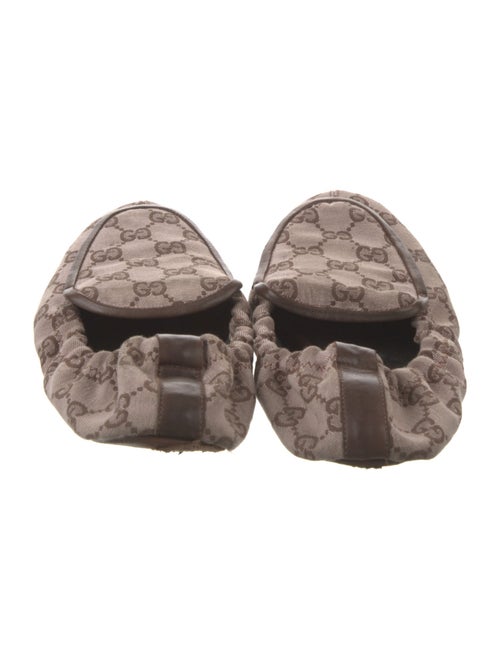 Gucci GG Canvas Canvas Ballet Flats