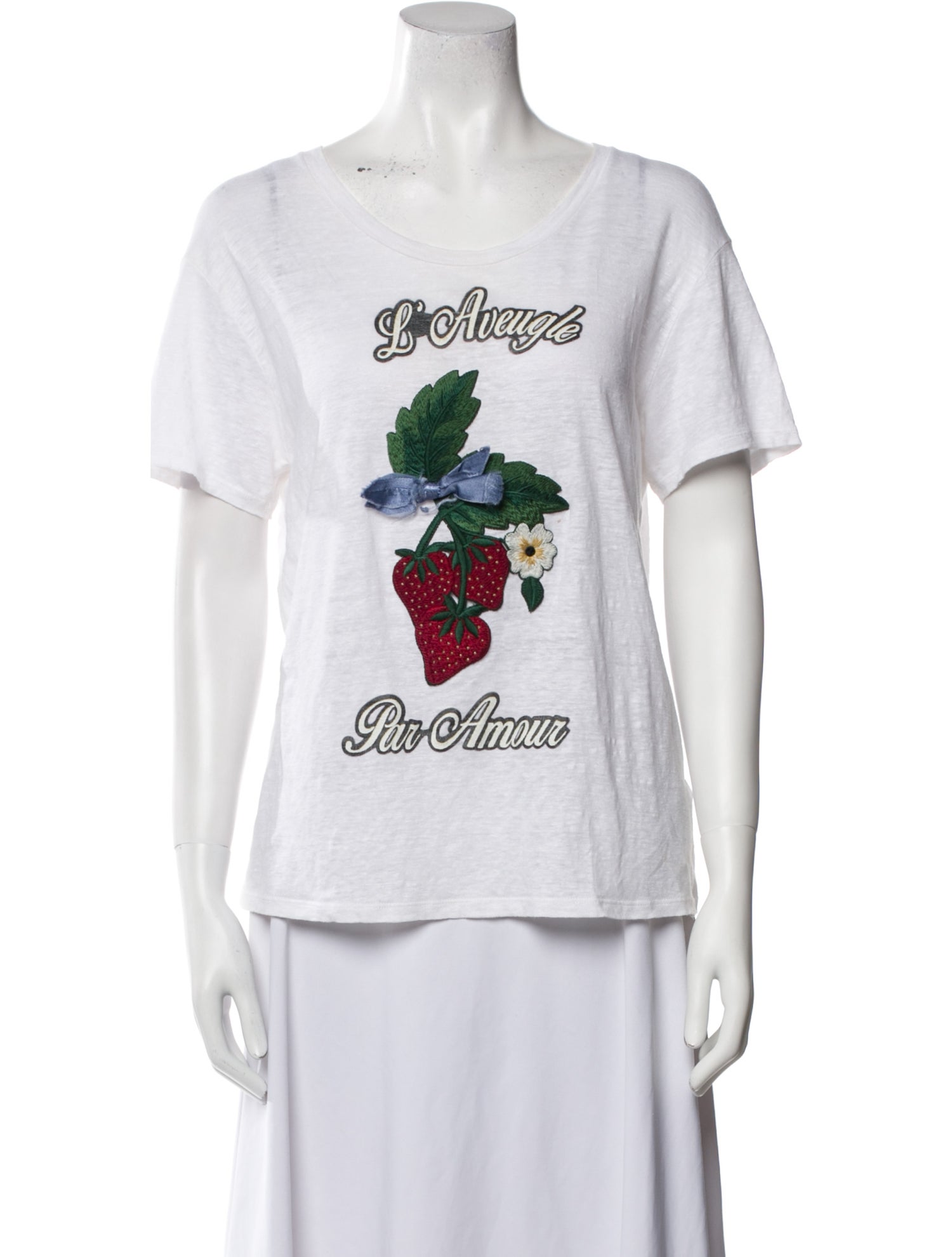 Gucci 2016 Linen T-Shirt