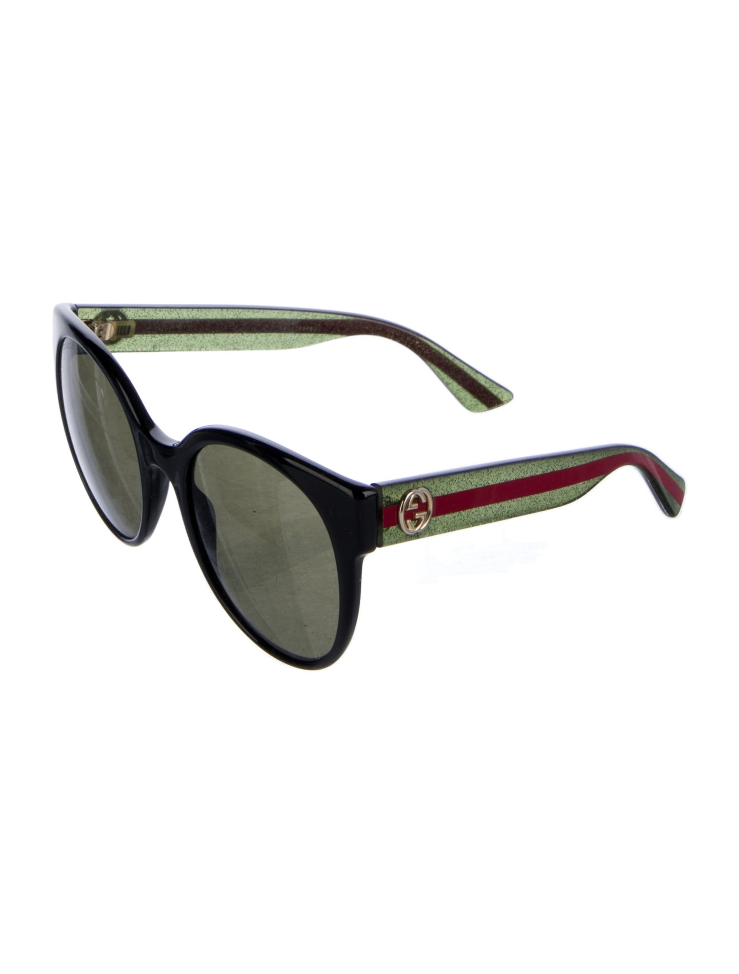 Gucci Interlocking G Logo Oversize Sunglasses