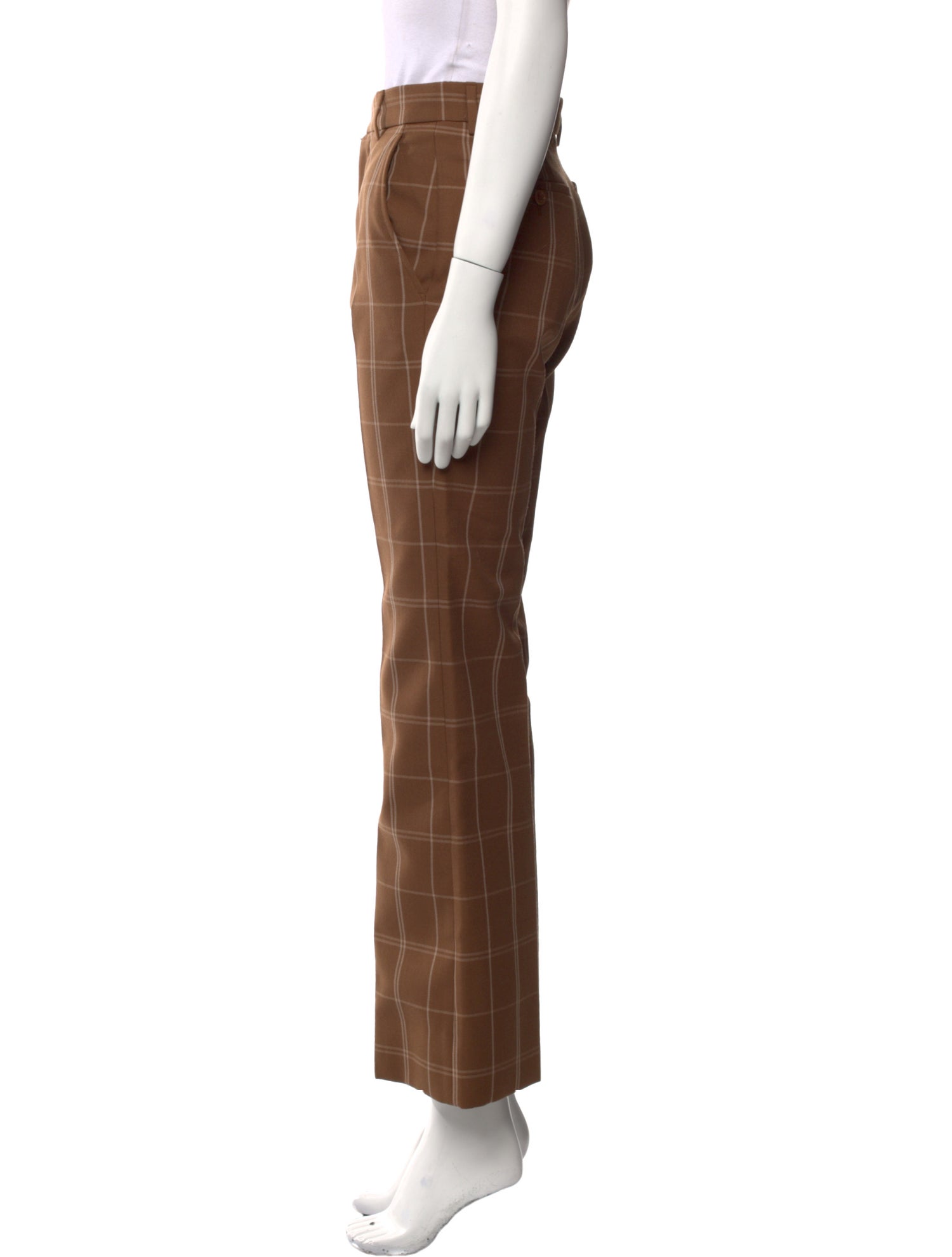 Gucci Wool Wide Leg Pants