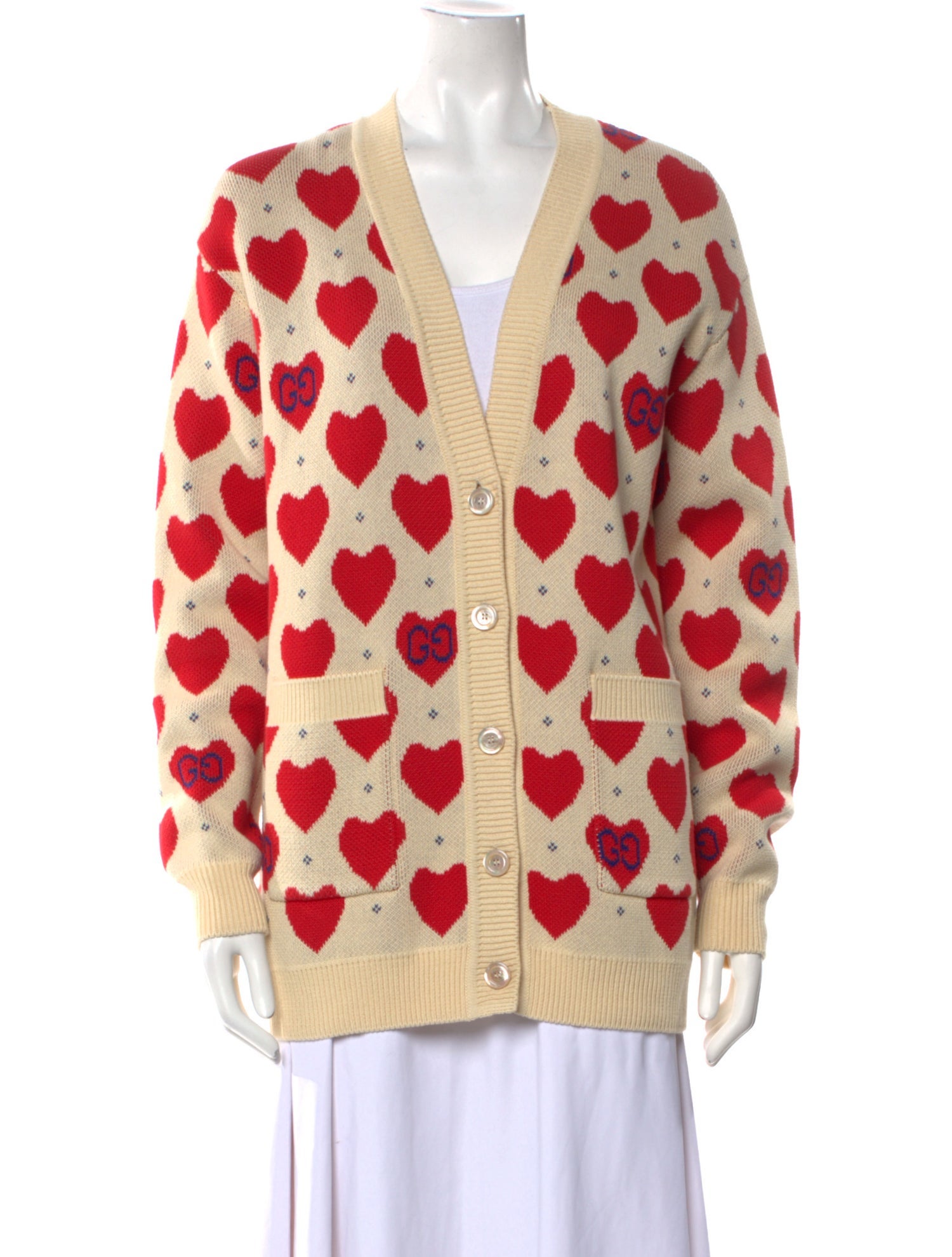 00s MIU MIU Wool Ghost Bicolor Knitwear Other