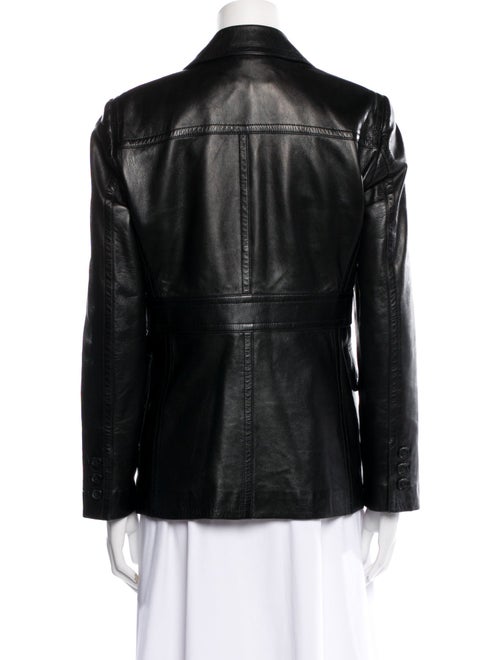 Gucci Leather Blazer