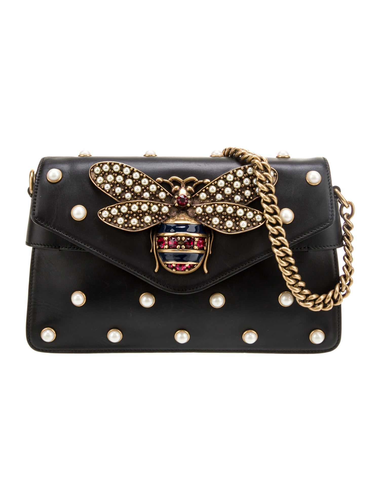 Gucci Faux Pearl Queen Margaret Mini