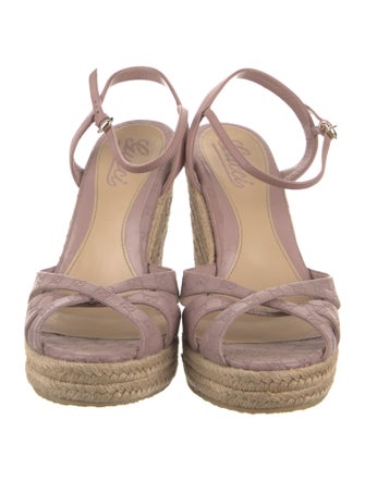 Gucci GG Signature Leather Espadrilles