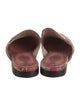Gucci Horsebit Accent Floral Print Mules