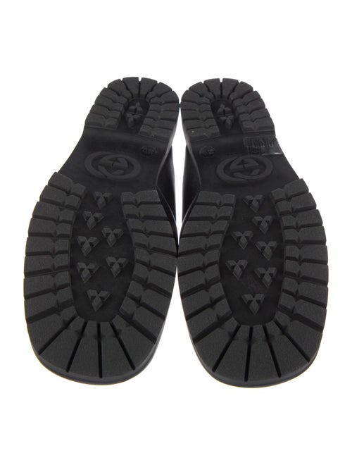 Gucci Horsebit Accent Leather Mules