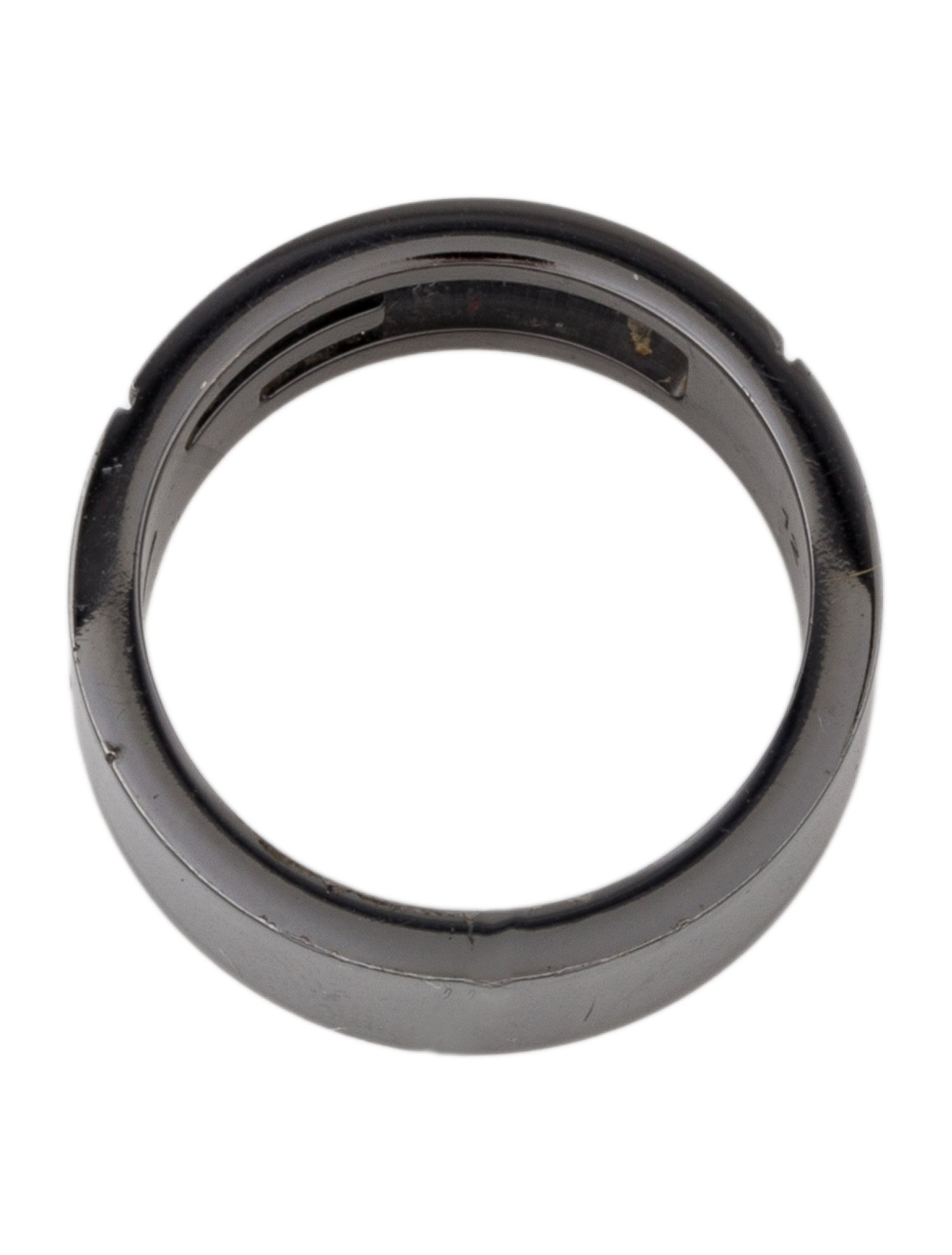 Gucci 'G' Cut Out Band Ring