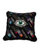 Gucci Star Eye Embroidered Cushion