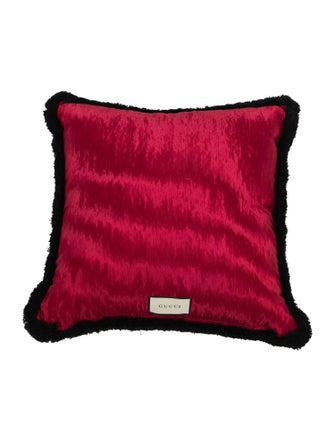 Gucci Star Eye Embroidered Cushion