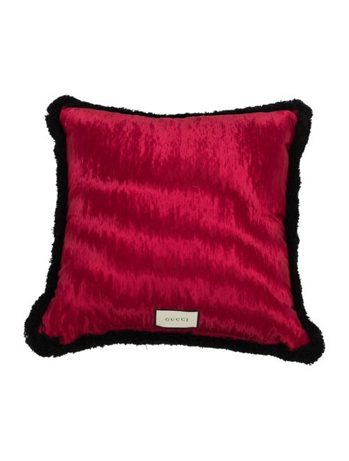 Gucci Star Eye Embroidered Cushion