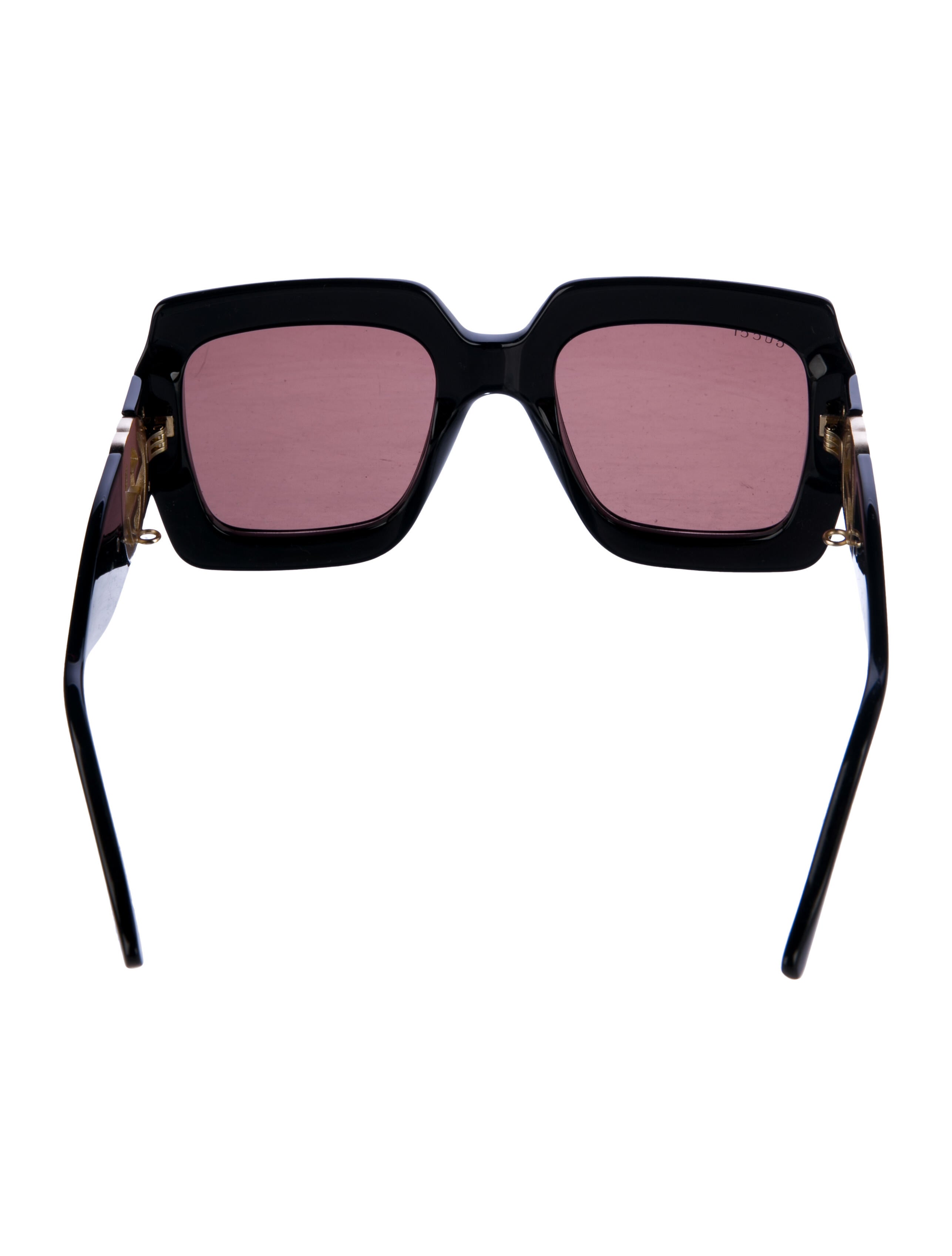 Gucci Interlocking G Logo Square Sunglasses