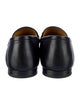 Gucci Web Accent Leather Dress Loafers