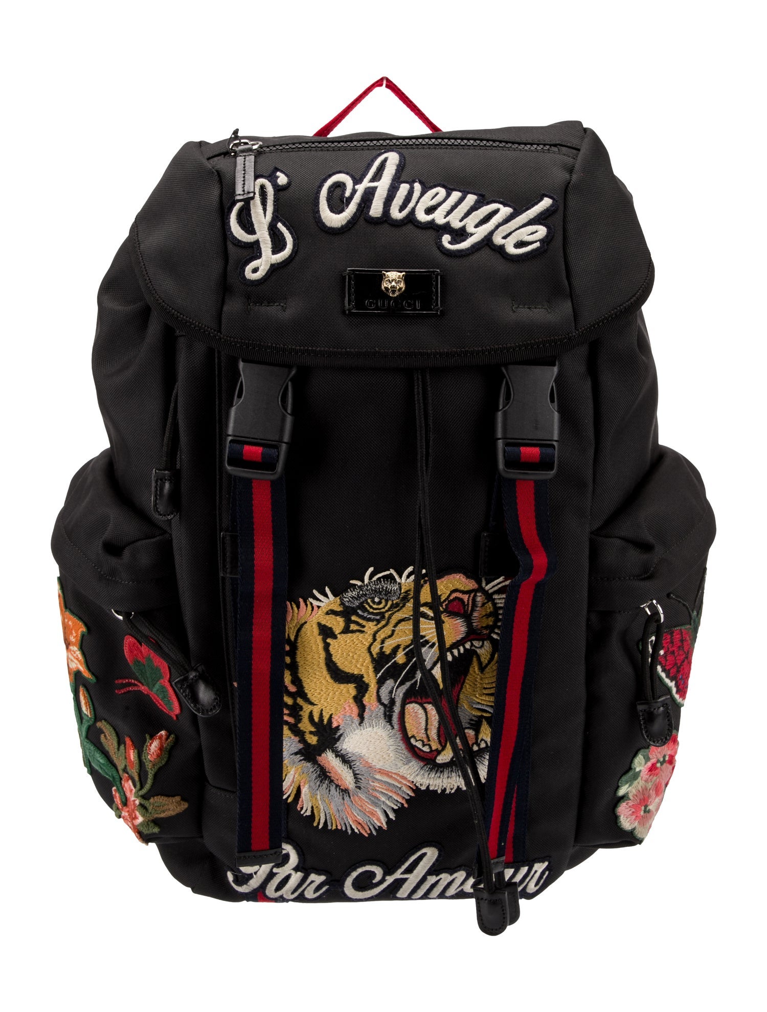 【関税込み】PRADA Backpacks Black Re-nylon And Saffiano Leather Backpack | PRADA