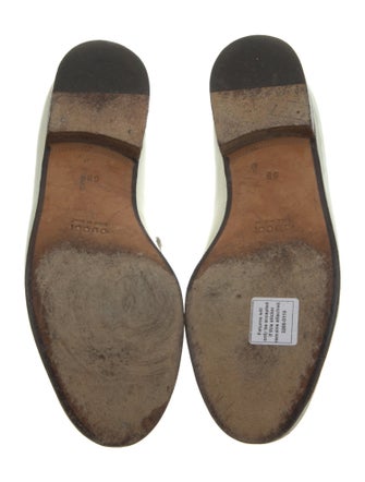 Gucci Horsebit Accent Leather Loafers