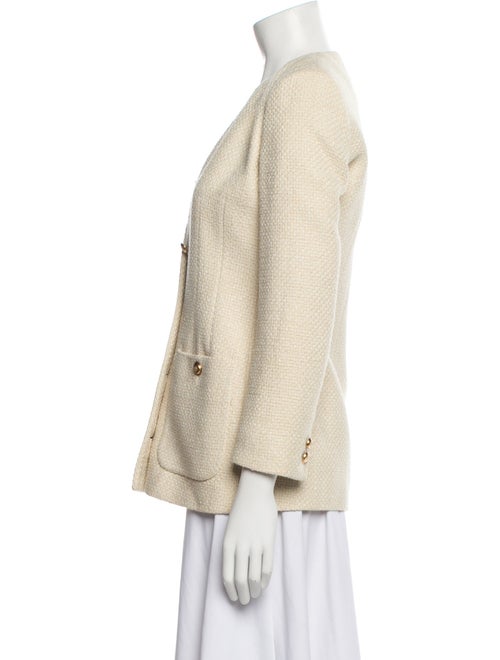 Gucci 2023 Tweed Pattern Blazer