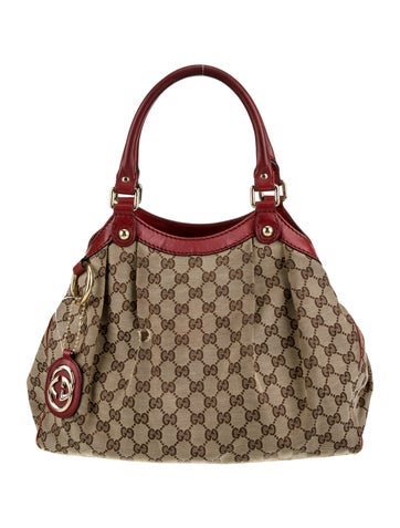 GUCCI Totes GG Canvas Sukey Medium