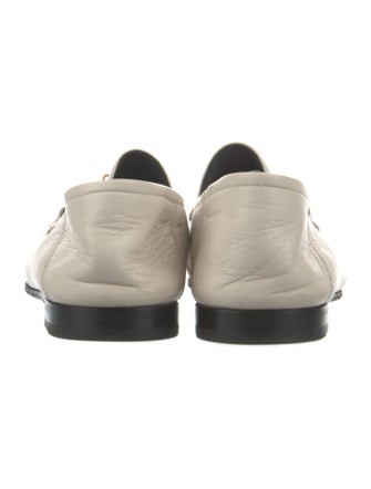 Gucci Horsebit Accent Leather Loafers