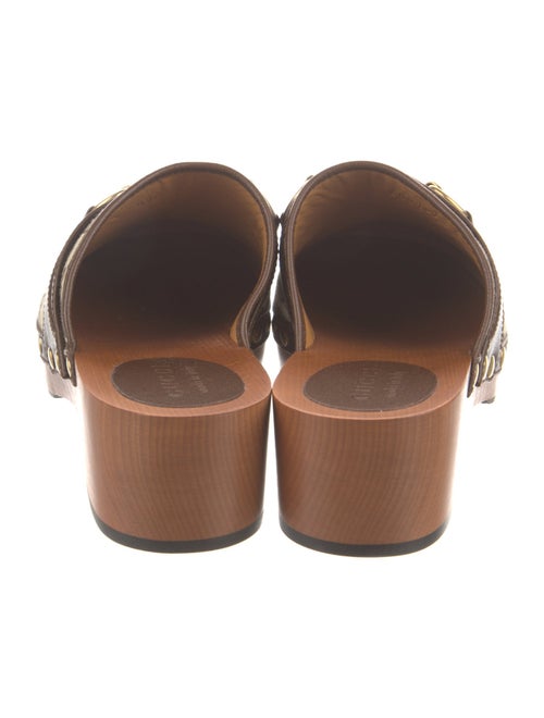 Gucci GG Canvas Canvas Mules