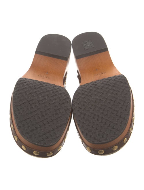 Gucci GG Canvas Canvas Mules