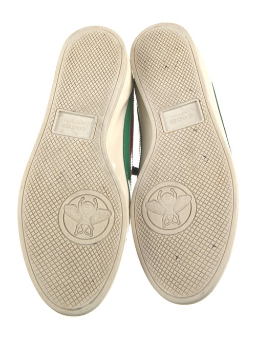 Gucci Web Accent Patent Leather Sneakers