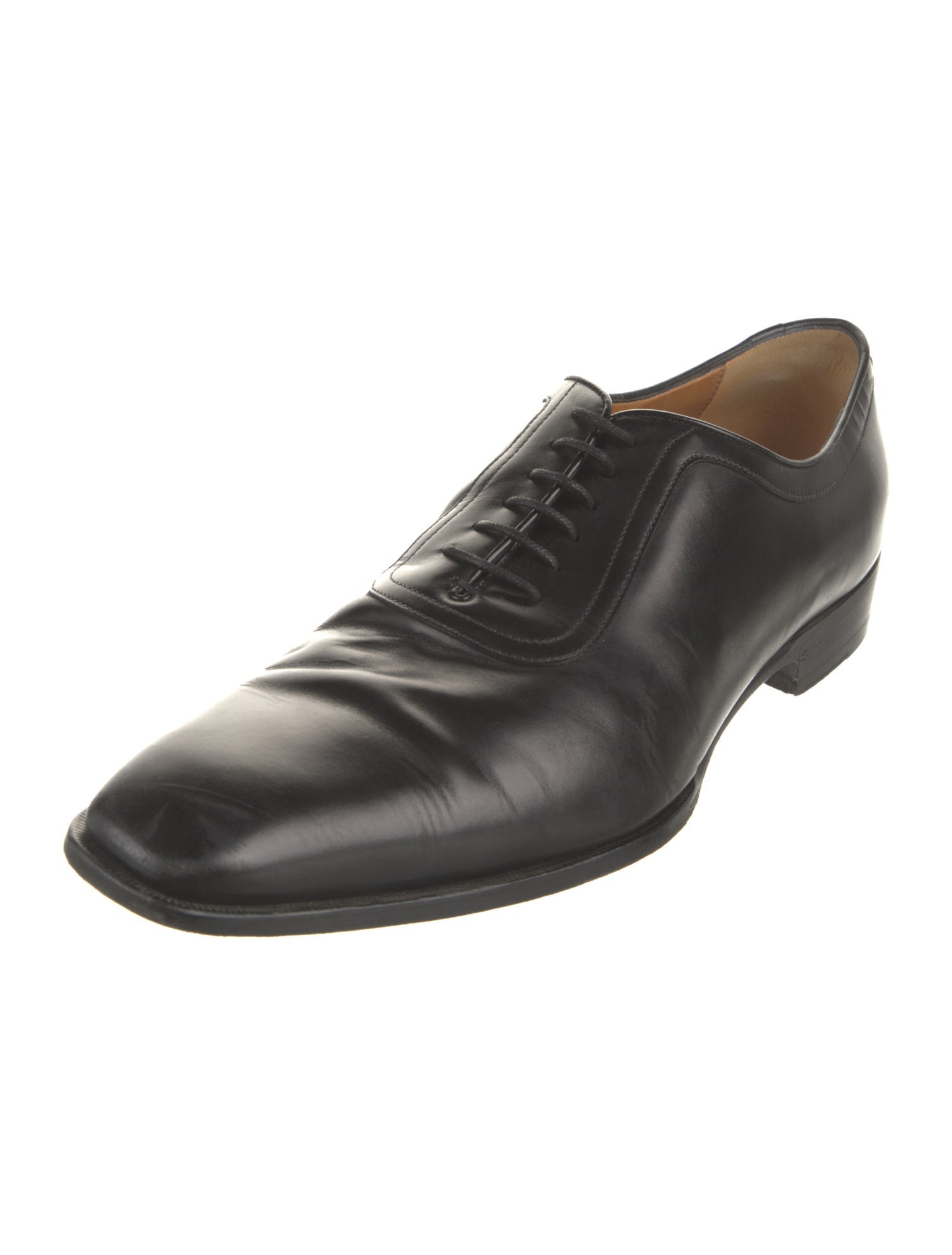 Gucci Leather Oxfords