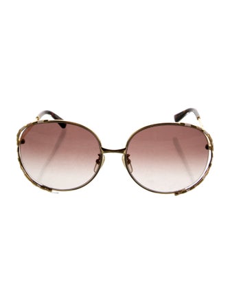 Gucci Interlocking G Logo Oversize Sunglasses