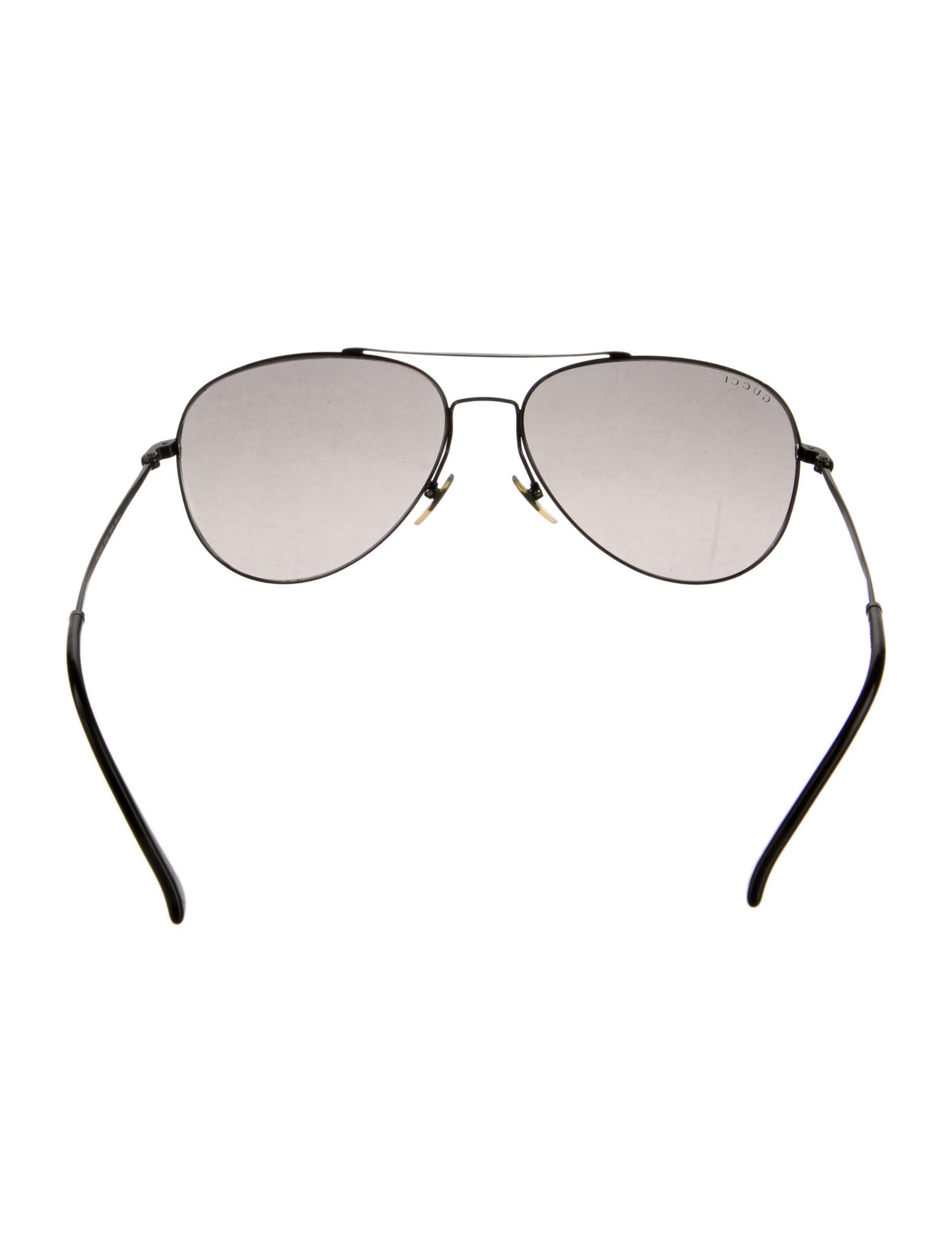 Gucci Web Accent Aviator Sunglasses