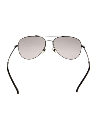 Gucci Web Accent Aviator Sunglasses