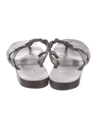 Gucci Leather Slides