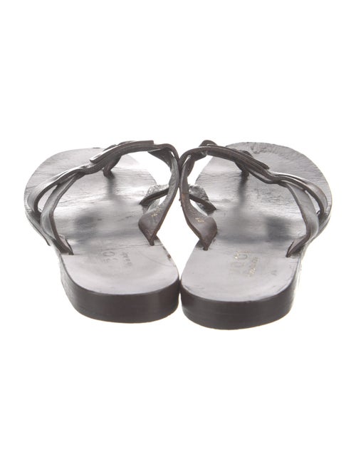 Gucci Leather Slides