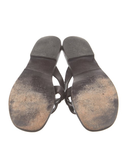 Gucci Leather Slides