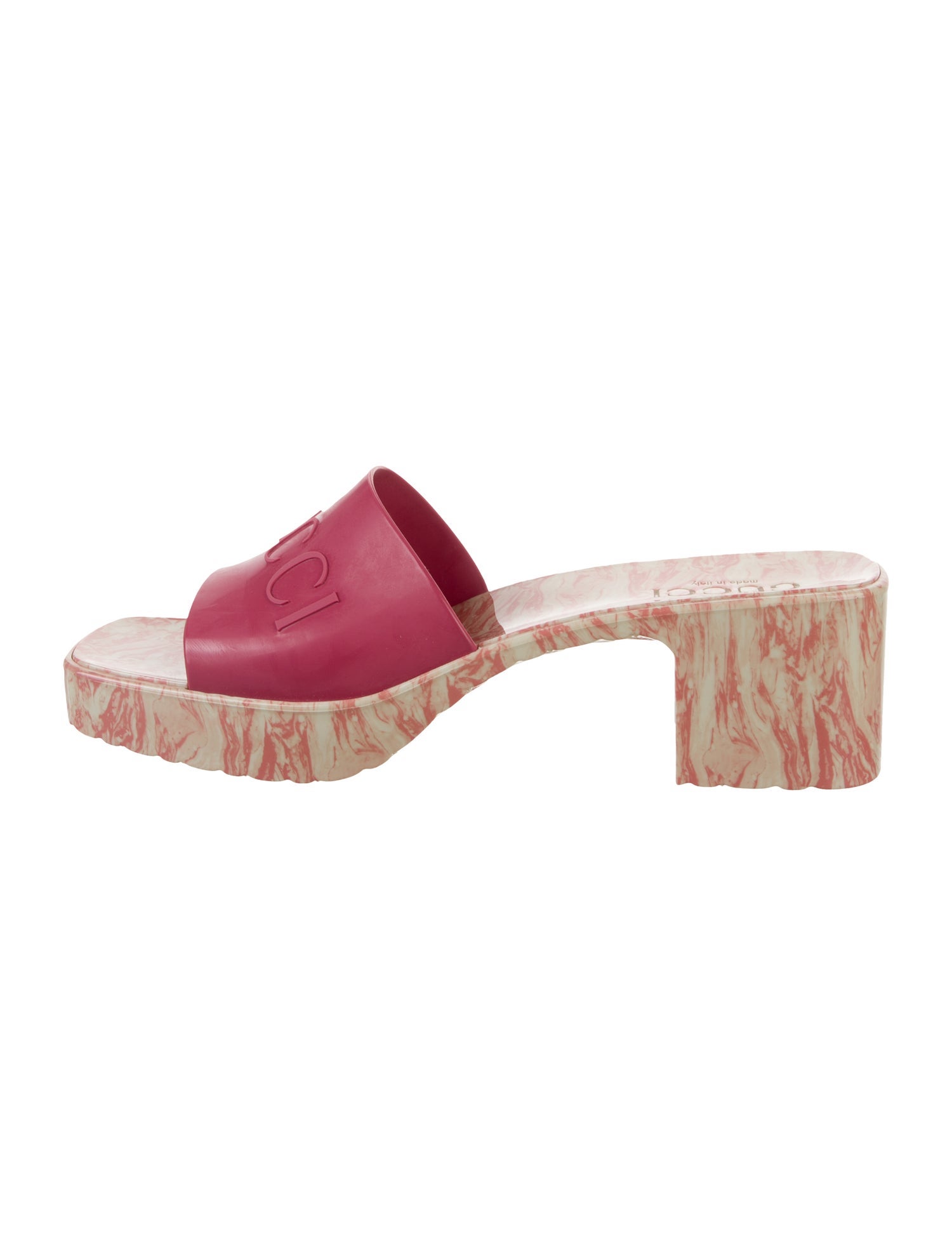 Gucci Rubber Printed Slides