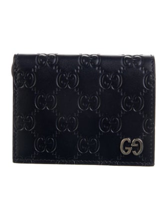 Gucci GG Signature Calfskin Compact Wallet
