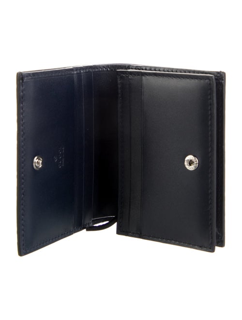 Gucci GG Signature Calfskin Compact Wallet