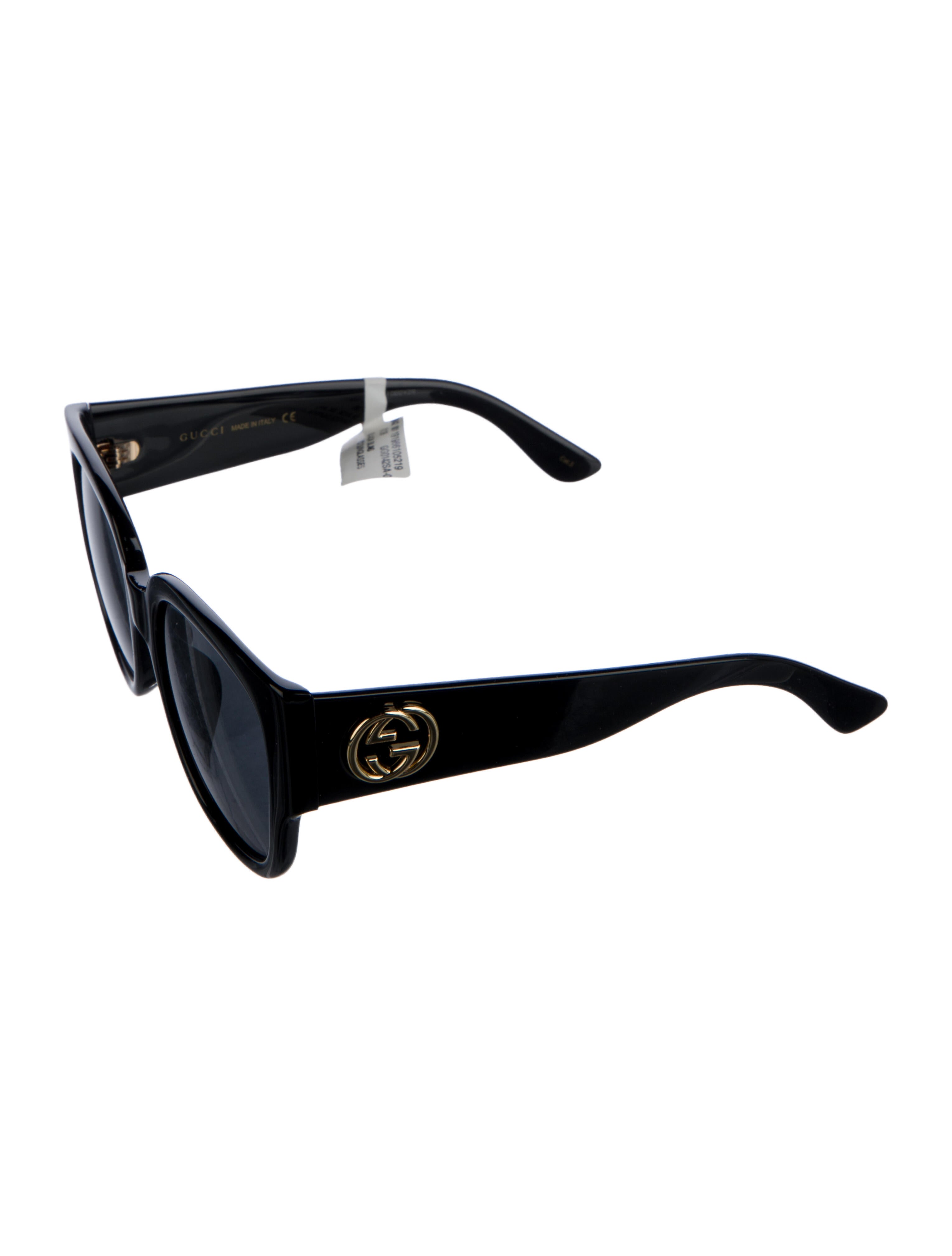 Gucci Interlocking G Logo Square Sunglasses w/ Tags