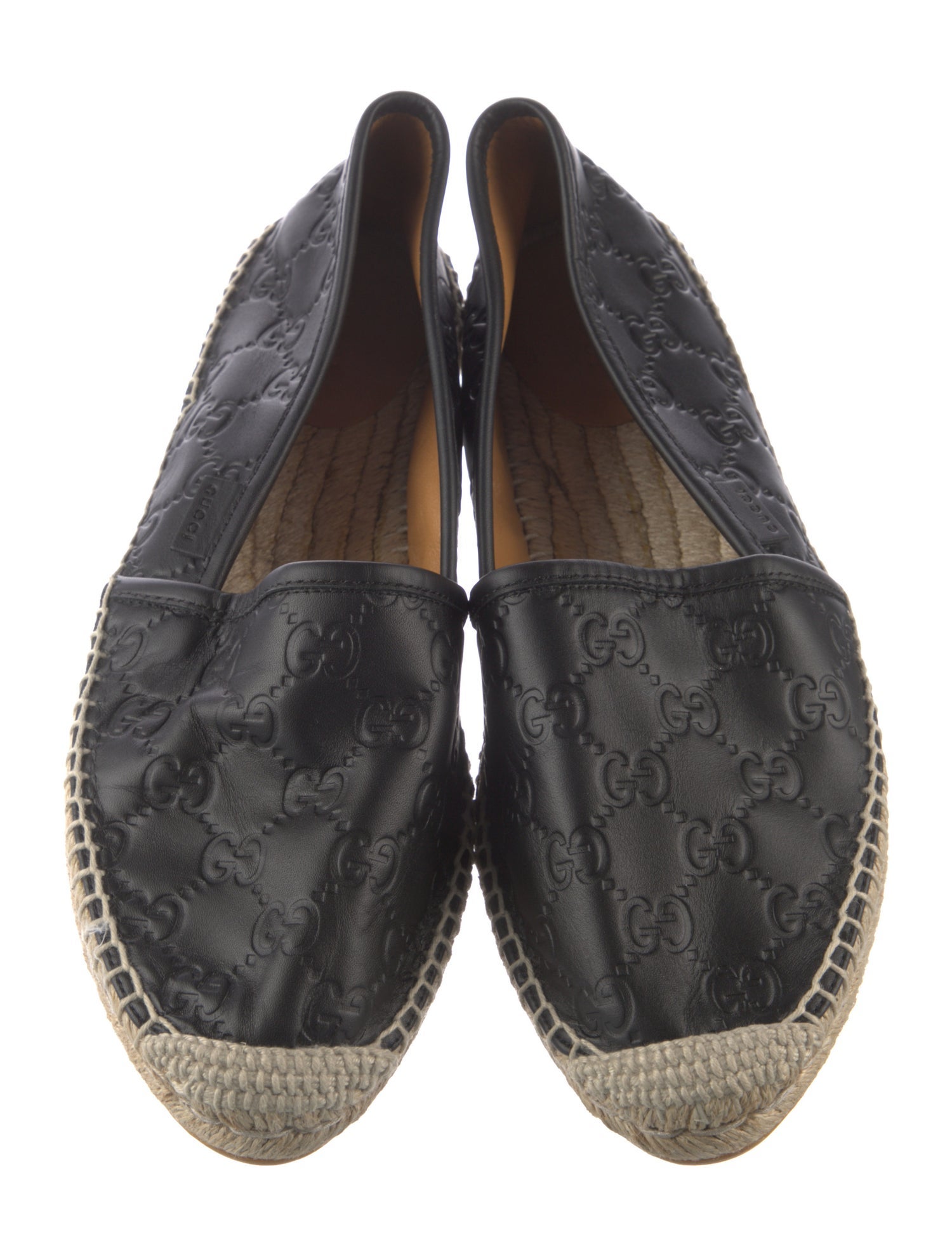 Gucci GG Signature Leather Espadrilles