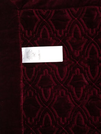 Gucci Tiger Face Silk And Velvet Quilt