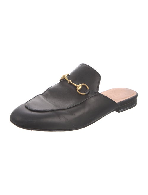 Gucci 1955 Horsebit Accent Leather Mules
