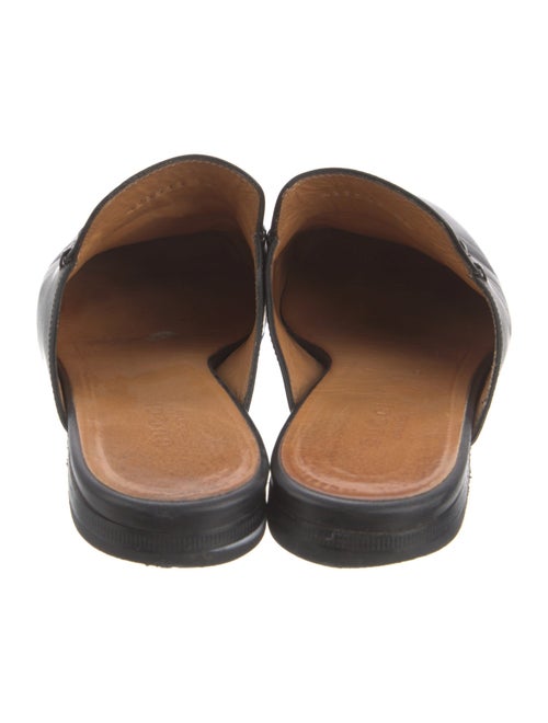 Gucci 1955 Horsebit Accent Leather Mules