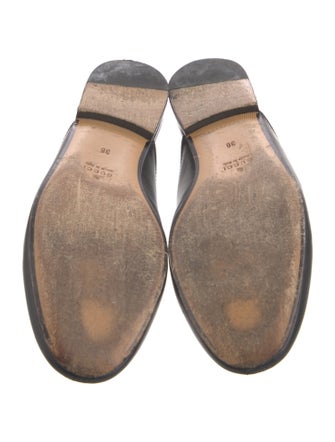 Gucci 1955 Horsebit Accent Leather Mules