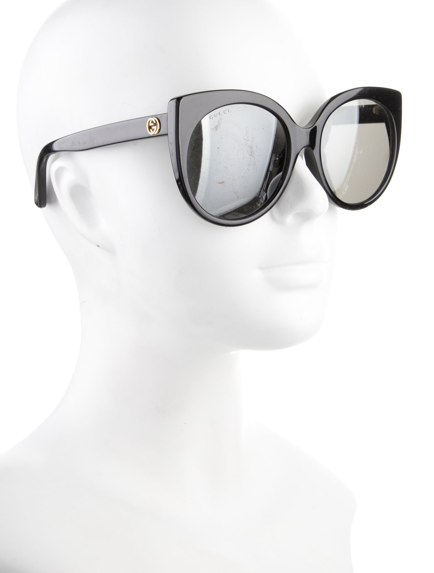 Gucci Interlocking G Logo Oversize Sunglasses