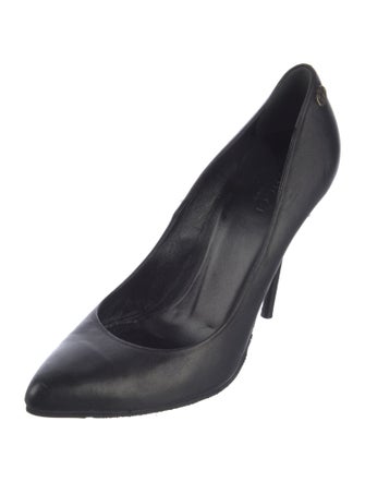 Gucci Interlocking G Logo Leather Pumps