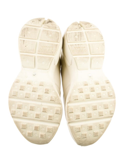 Gucci Leather Printed Sneakers